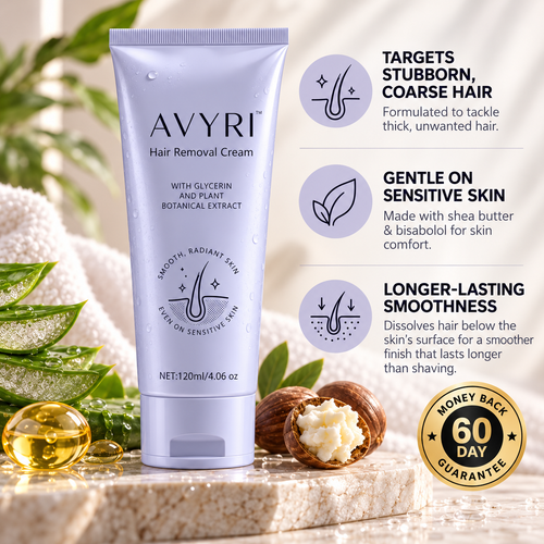 Avyri Hydrating Hair Removal Cream